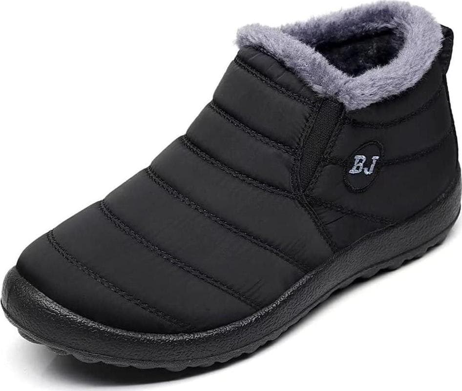 Stunner Snow Boots for Women Winter Ankle Boots Warm Fur Lined Ankle Booties Waterproof Comfortable Outdoor Slip On Winter Shoes Booties