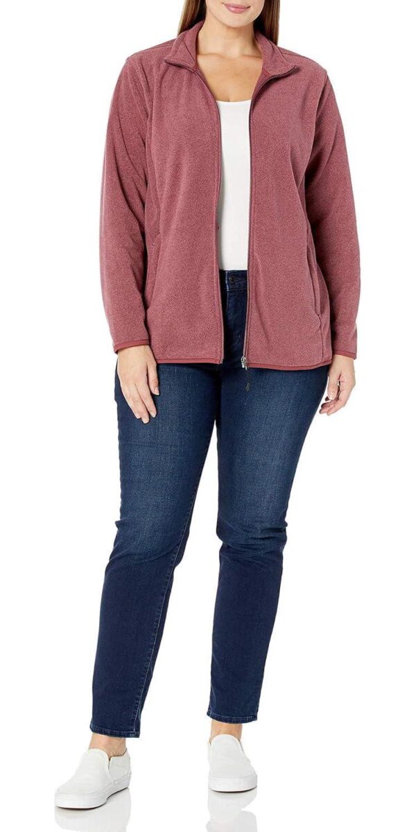 Amazon Essentials Women's Classic-Fit Full-Zip Polar Soft Fleece Jacket (Available in Plus Size) - Image 5