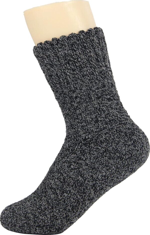 BomKinta Boot Socks for Women Winter Solid Thick Warm Socks Cozy Crew Socks Christmas Gift - Image 4