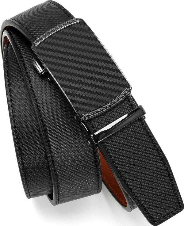 CHAOREN Mens Belt Leather Ratchet Belt - Customizable Fit, Effortless Style (35mm) - Image 8