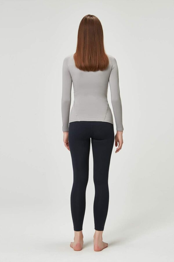 DEVOPS Women's 2 Pack Thermal Turtle Long Sleeve Shirts Compression Baselayer Tops - Image 3