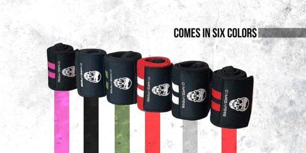 Gymreapers Weightlifting Wrist Wraps (IPF Approved) 18  Professional Quality Wrist Support with Heavy Duty Thumb Loop - Best Wrap for Powerlifting Competition, Strength Training, Bodybuilding - Image 6