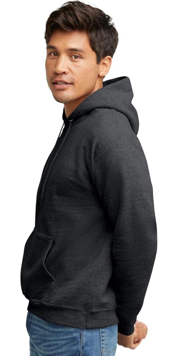 Hanes Men's EcoSmart Fleece Hoodie Sweatshirt - Image 4