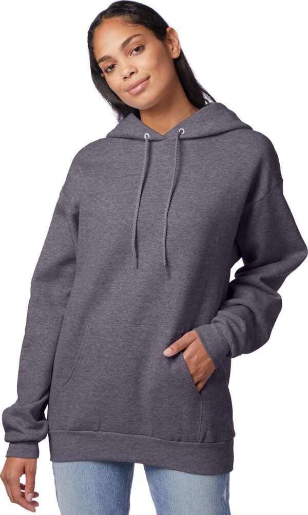 Hanes Men's EcoSmart Fleece Hoodie Sweatshirt - Image 5