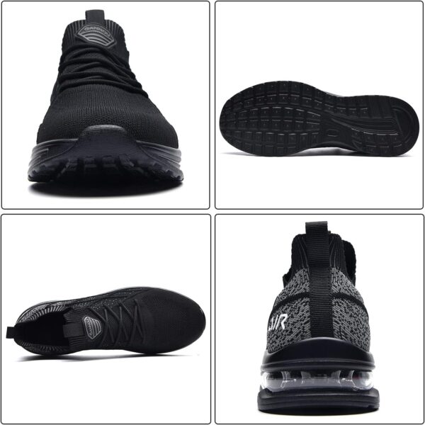IIV Mens Air Running Shoes Casual Tennis Walking Athletic Gym Fashion Lightweight Slip On Sneakers - Image 4