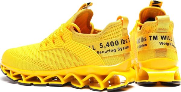 Men's Running Shoes Blade Tennis Walking Fashion Sneakers Breathable Non Slip Gym Sports Work Trainers - Image 5