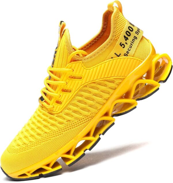 Men's Running Shoes Blade Tennis Walking Fashion Sneakers Breathable Non Slip Gym Sports Work Trainers - Image 4