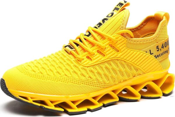 Men's Running Shoes Blade Tennis Walking Fashion Sneakers Breathable Non Slip Gym Sports Work Trainers - Image 2