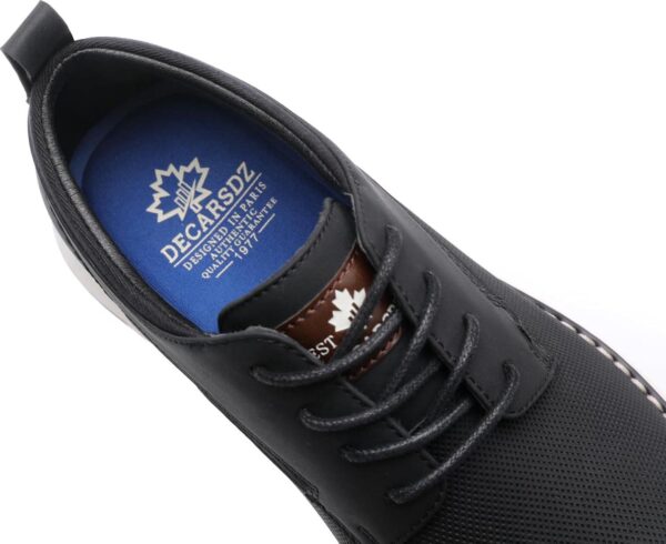 Mens Dress Shoes Casual Oxford Shoes Business Formal Derby Sneakers Walking Shoe - Image 5