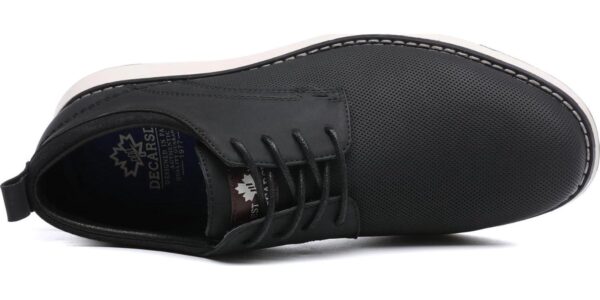 Mens Dress Shoes Casual Oxford Shoes Business Formal Derby Sneakers Walking Shoe - Image 2