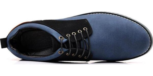 Mens Dress Sneakers Wide Comfortable Casual Dress Shoes Oxford Lace-up Business Casual Walking Dress Shoes for Men - Image 6