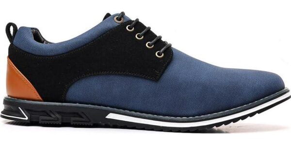 Mens Dress Sneakers Wide Comfortable Casual Dress Shoes Oxford Lace-up Business Casual Walking Dress Shoes for Men - Image 4