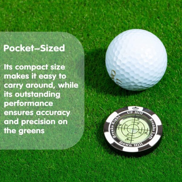SlopeMaster ProGreen Reader - Golf Ball Marker with High Precision Green Reading Aid Golf Accessories for Men Women - Image 5