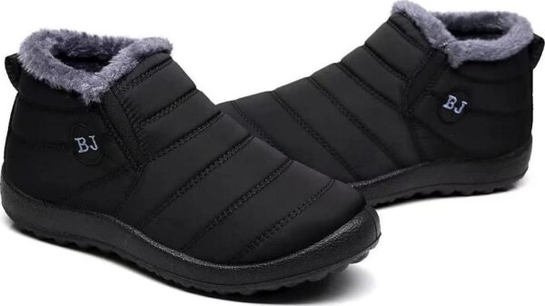Stunner Snow Boots for Women Winter Ankle Boots Warm Fur Lined Ankle Booties Waterproof Comfortable Outdoor Slip On Winter Shoes Booties - Image 5