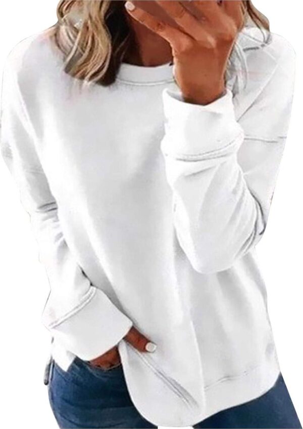 Sweatshirt for Women Oversized Graphic Comfy Long Sleeve Shirts Casual Fashion Spring Crewneck Pullover Tops Clothing