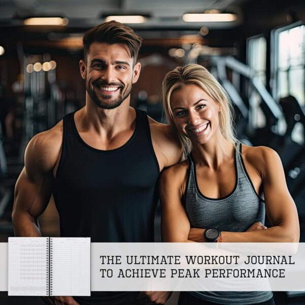 The Ultimate Fitness Journal for Tracking and Crushing Your Gym Goals - Detailed Workout Planner and Log Book For Men and Women - Great Gym Accessories With Calendar, Nutrition and Progress Tracker - Image 5