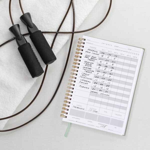 The Ultimate Fitness Journal for Tracking and Crushing Your Gym Goals - Detailed Workout Planner and Log Book Women - Great Gym Accessories With Calendar, Nutrition and Progress Tracker - Image 8