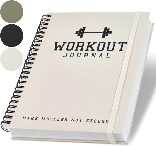 The Ultimate Fitness Journal for Tracking and Crushing Your Gym Goals - Detailed Workout Planner and Log Book For Men and Women - Great Gym Accessories With Calendar, Nutrition and Progress Tracker