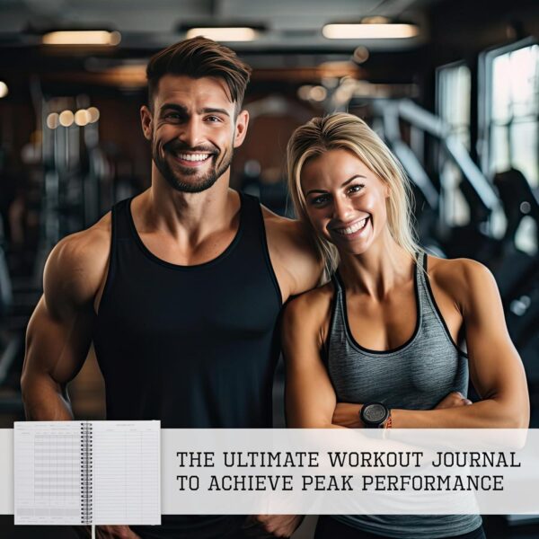 The Ultimate Fitness Journal for Tracking and Crushing Your Gym Goals - Detailed Workout Planner and Log Book For Men and Women - Great Gym Accessories With Calendar, Nutrition and Progress Tracker - Image 5