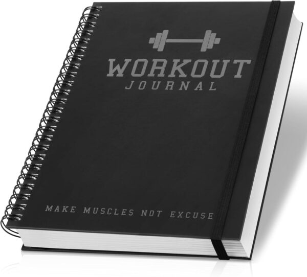 The Ultimate Fitness Journal for Tracking and Crushing Your Gym Goals - Detailed Workout Planner and Log Book For Men and Women - Great Gym Accessories With Calendar, Nutrition and Progress Tracker