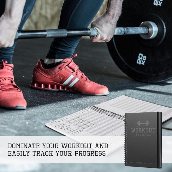 The Ultimate Fitness Journal for Tracking and Crushing Your Gym Goals - Detailed Workout Planner and Log Book For Men and Women - Great Gym Accessories With Calendar, Nutrition and Progress Tracker - Image 6