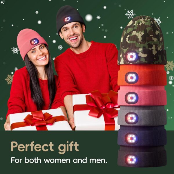 Unisex Beanie with The Light, Gifts for Men Women Husband Him - Image 7