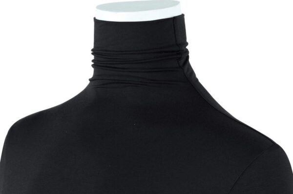 Women's Long Sleeve Lightweight Turtleneck Top Pullover Casual Active Layer Tops Shirts - Image 4