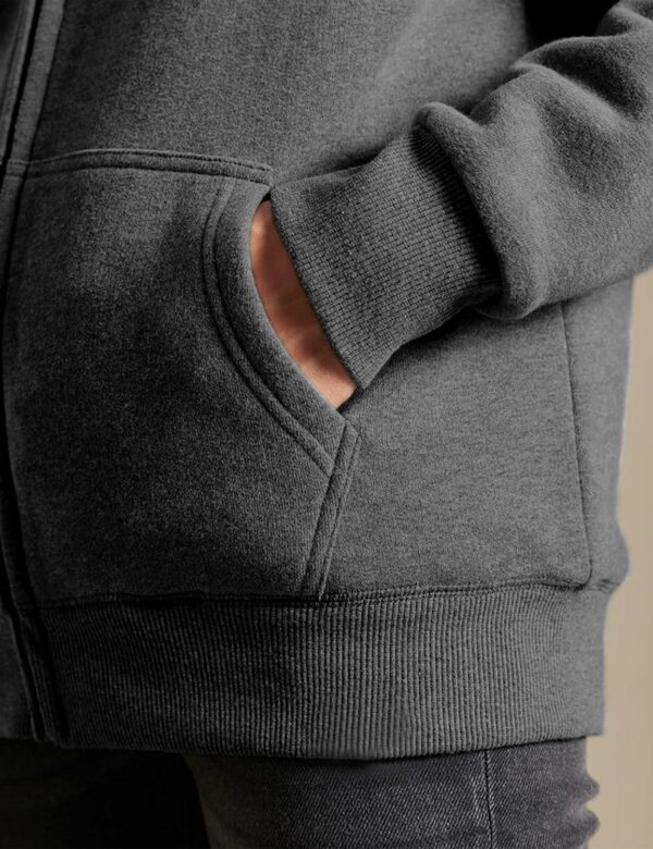 Yeokou Women's Casual Full Zip Up Sherpa Lined Hoodie Sweatshirt Jacket Coat - Image 7