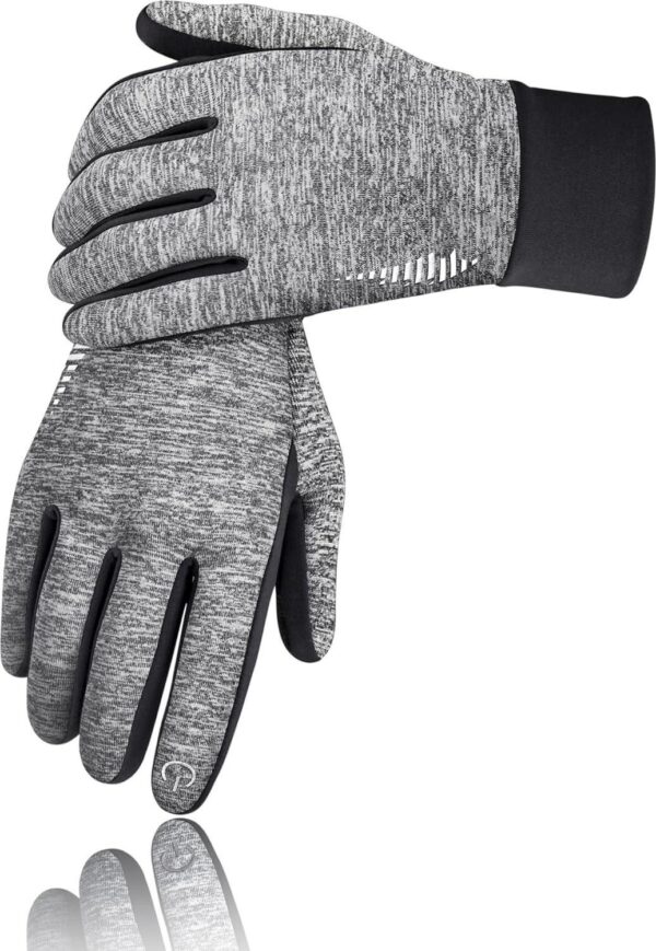 rivmount Winter Gloves Women Men - Warm Gloves Cold Weather, Windproof, Touchscreen, Snow Skiing Thermal Liners - Cycling Running Gear, Driving, Walking, Hiking, Commuting, Texting