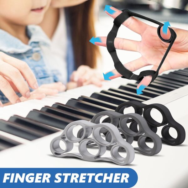 roygra Hand Grip Strengthener, Finger Exerciser, Multiple Resistance Levels Kit - 3 Types, Set of 8 - Image 5
